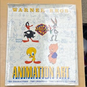 Warner Bros. Animation Art book - Yellow, Red, Blue